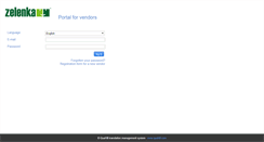 Desktop Screenshot of portal.zelenka.cz