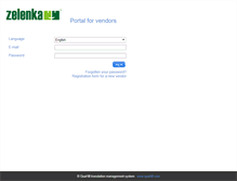 Tablet Screenshot of portal.zelenka.cz